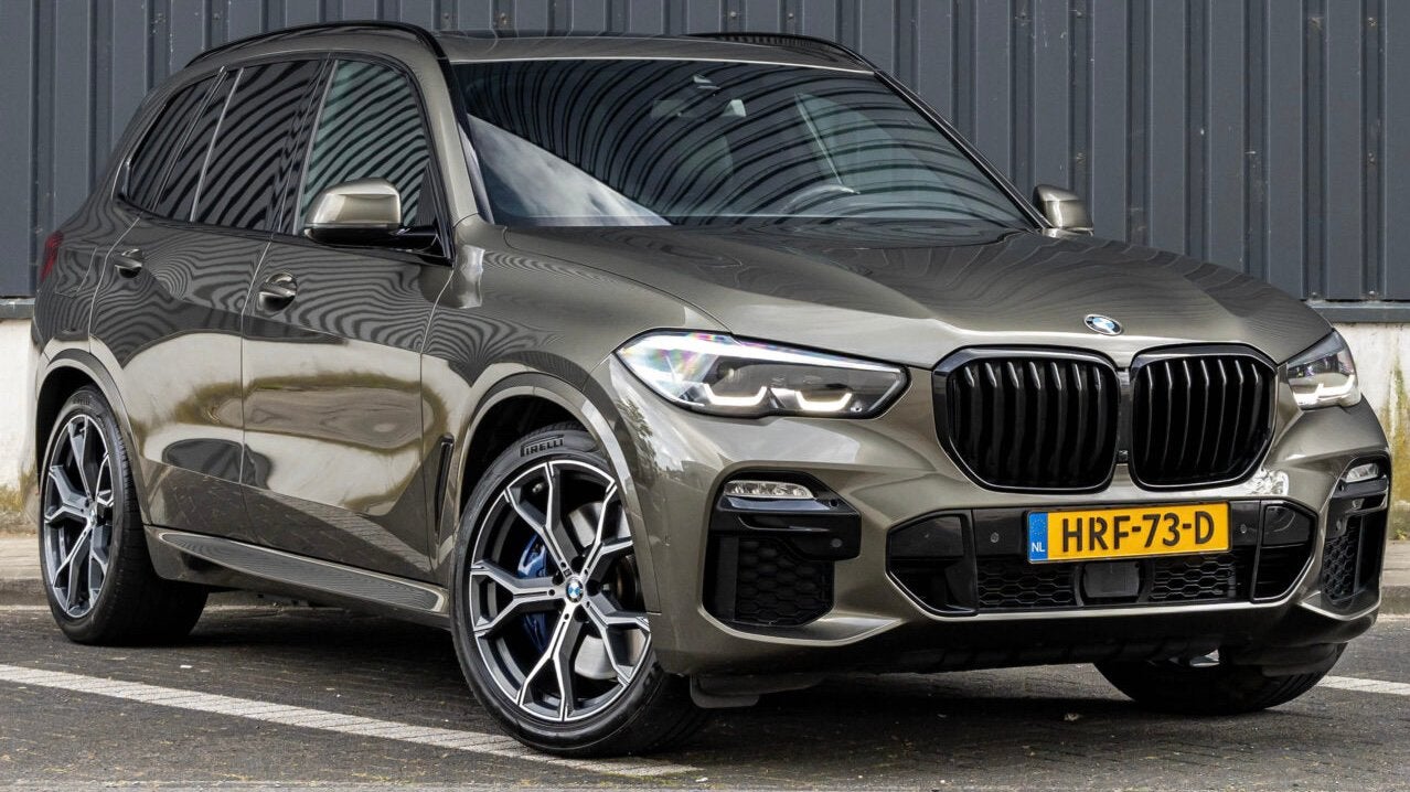 Originele 21 inch BMW X5 G05 X6 G06 741M 5x112 Hankook BMW *, Ophalen, ., 275 mm, Banden en Velgen