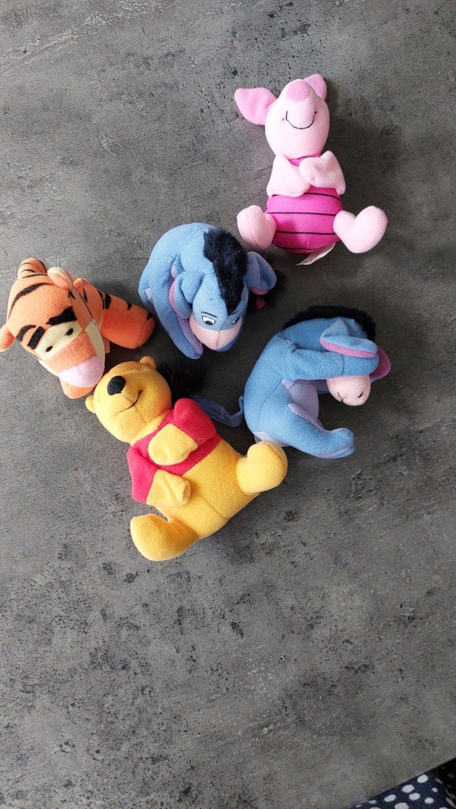 Disney Winnie de Poeh knuffels - set van 5, Ophalen, Disney, Disney, Overige typen