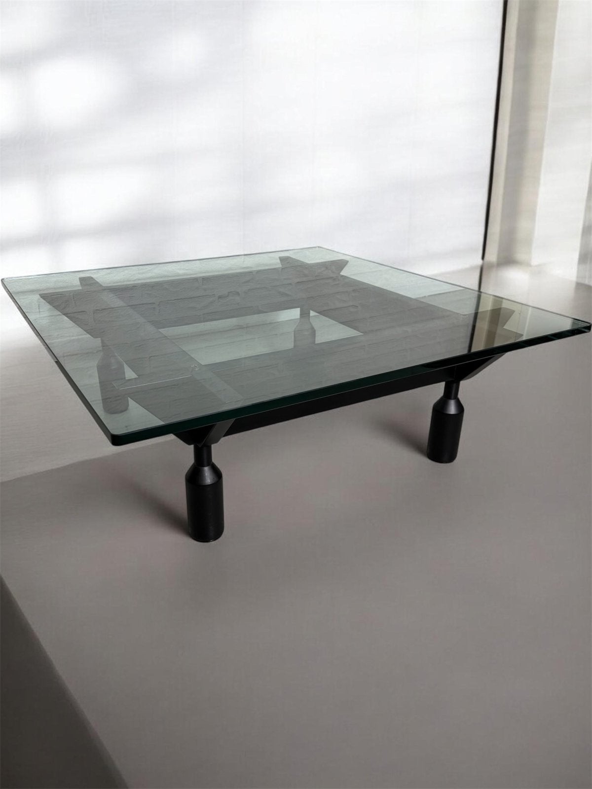 Cassina Bull salontafel – Gianfranco Frattini (1989), 100 tot 150 cm, Zo goed als nieuw, Rechthoekig, 50 tot 100 cm