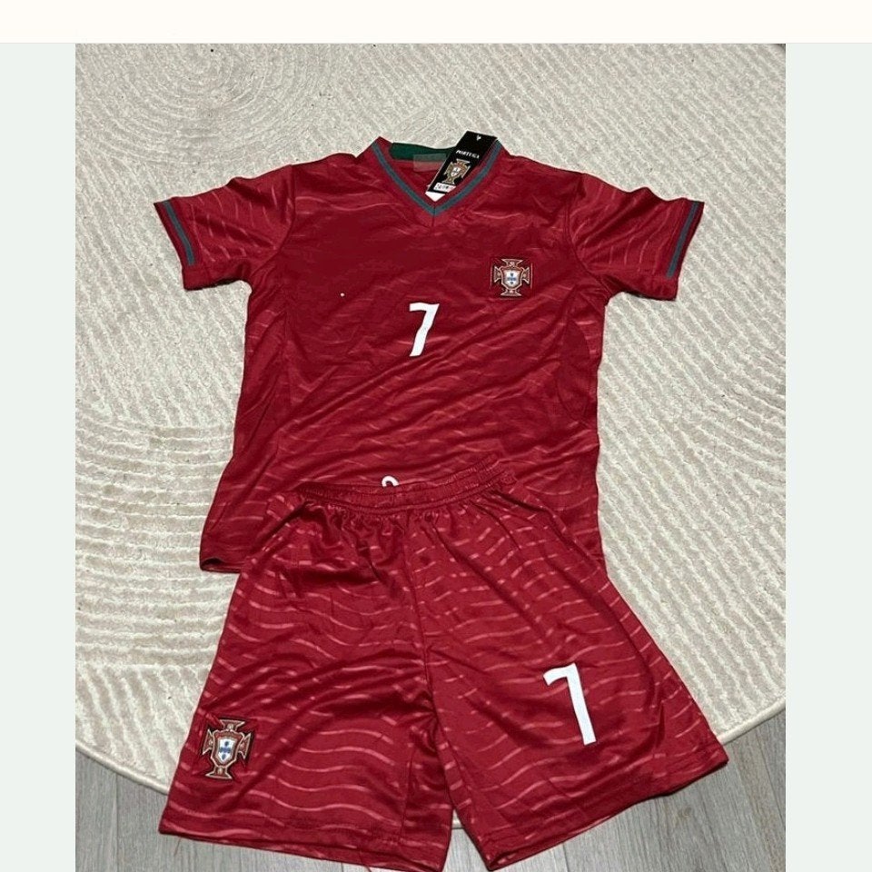 Ronaldo Portugal Voetbalpakje -  CR7, Ophalen of Verzenden, Nieuw, Portugal, Jongen
