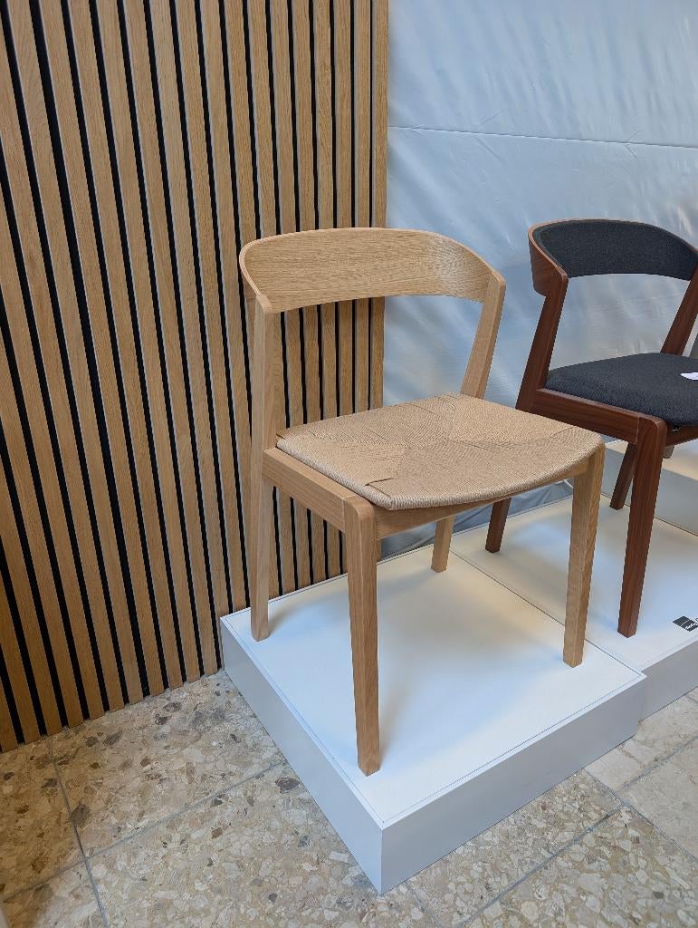 4x Skovby SM827 Nieuwstaat, Bruin, Scandinavisch, Zo goed als nieuw, Vier