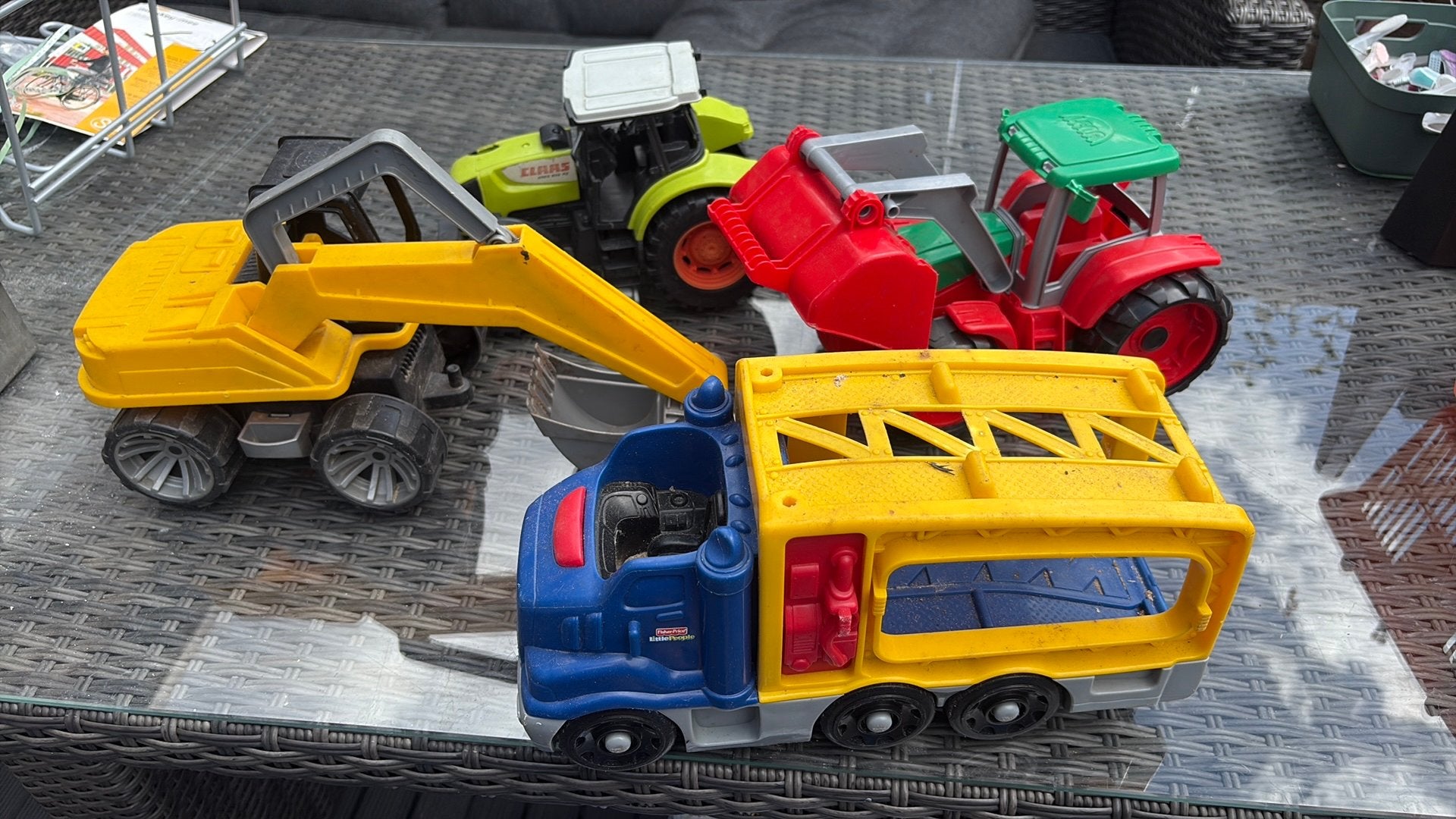 Tractor/graafmachine etc, Ophalen, Gebruikt
