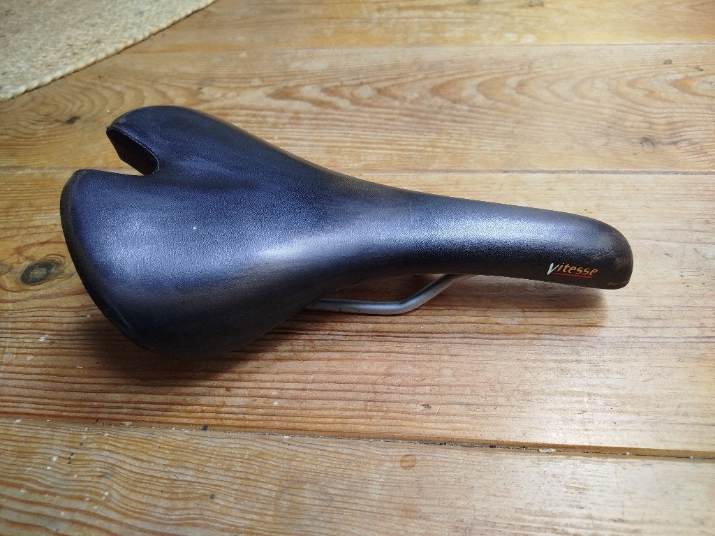 Fizik Vitesse retro fietszadel, Ophalen of Verzenden, Gebruikt, Gravelbike, Zadel