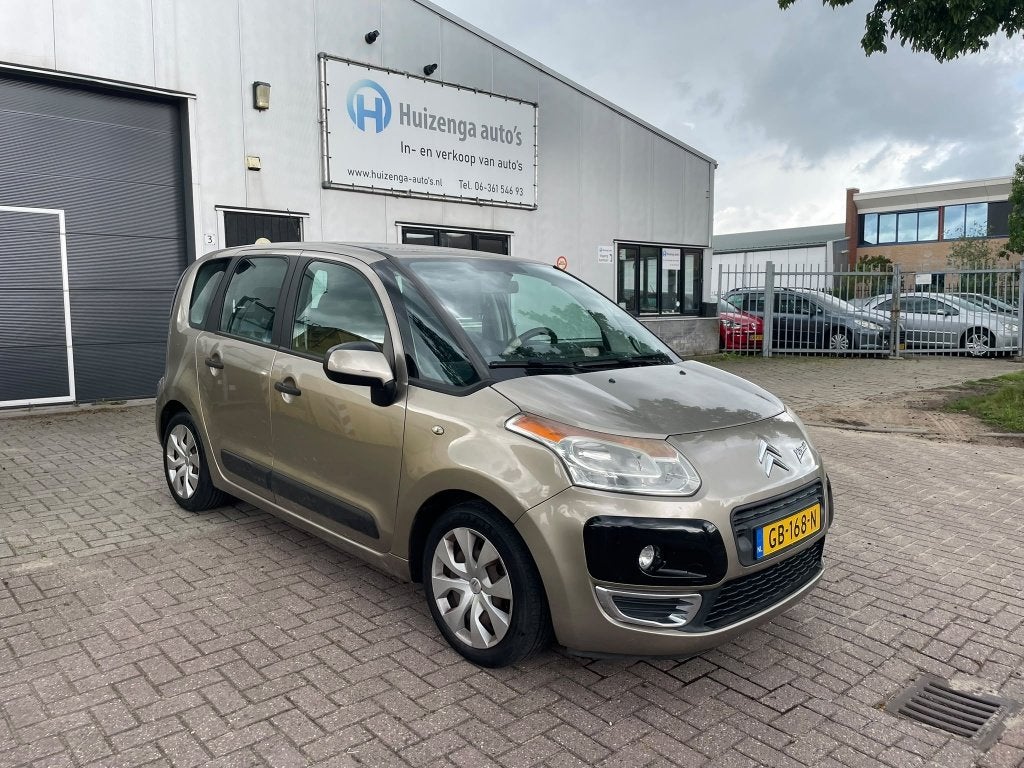 Citroën C3 Picasso 1.4 VTi |AIRCO |LEES ADV. (bj 2010), 15 km/l, Gebruikt, Bruin, Bedrijf