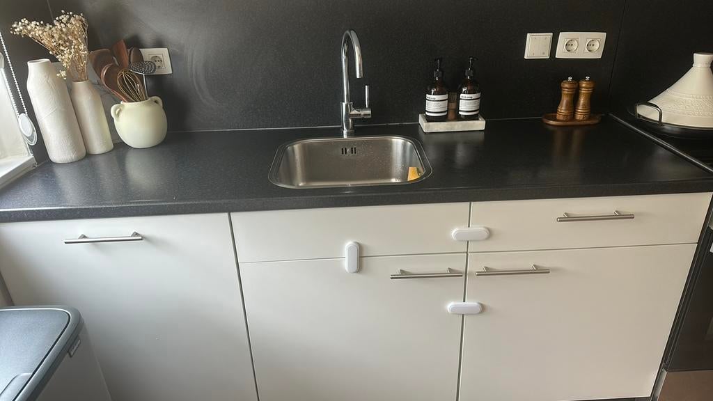 Keuken van bruynzeel  ZSM WEG, Huis en Inrichting, Keuken | Complete keukens, Ophalen of Verzenden, Zo goed als nieuw, Wit