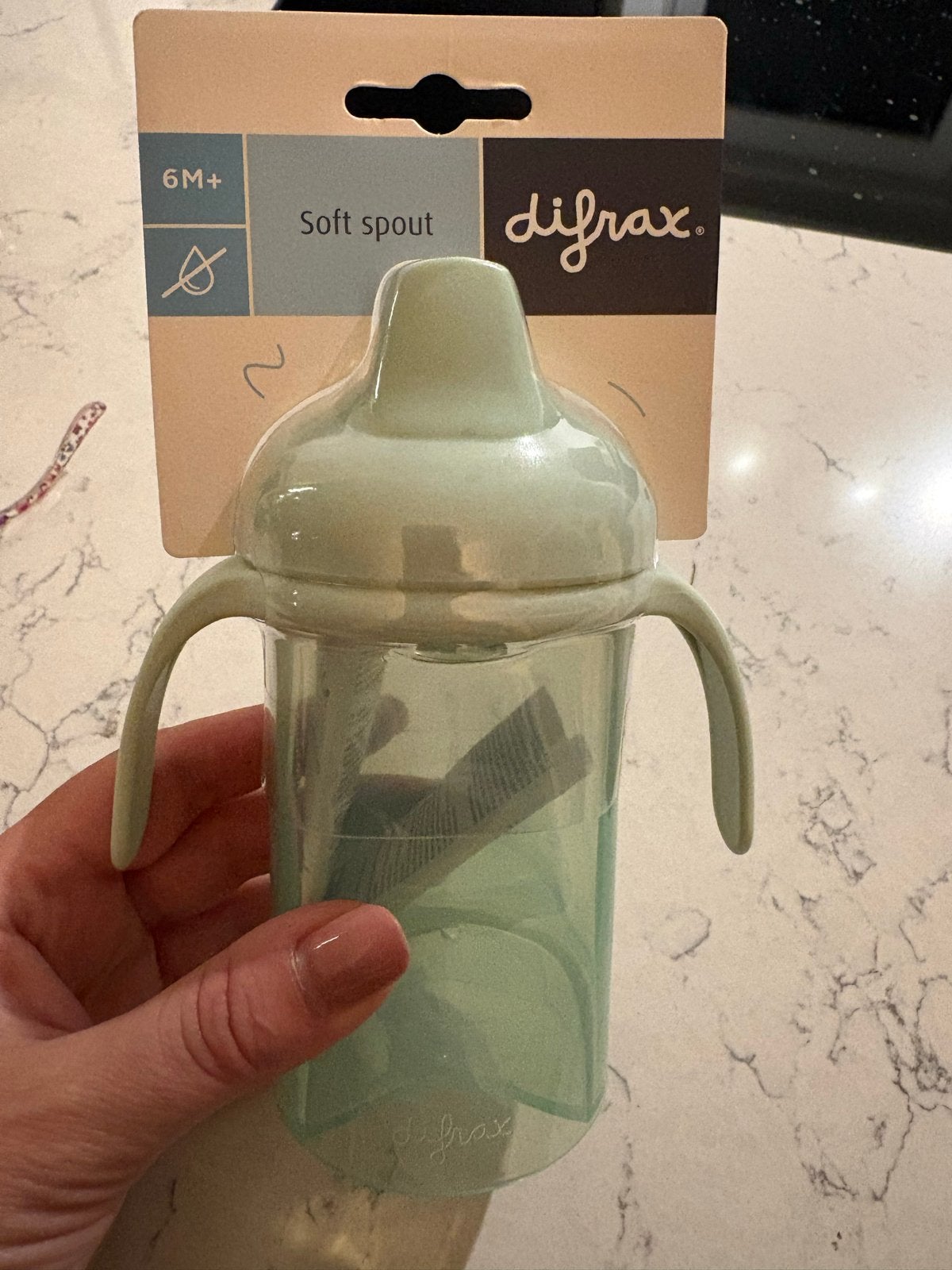 Difrax drinkbeker met zachte tuit, 6M+, Ophalen of Verzenden, Nieuw