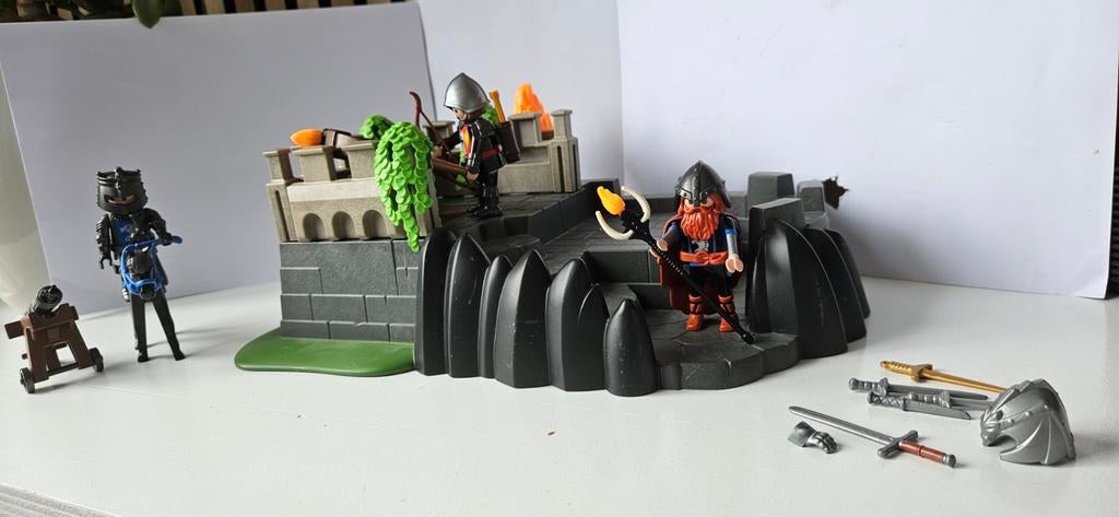 Playmobil 6627 Vestiging van de drakenridders, Kinderen en Baby's, Speelgoed | Playmobil, Ophalen of Verzenden, Zo goed als nieuw