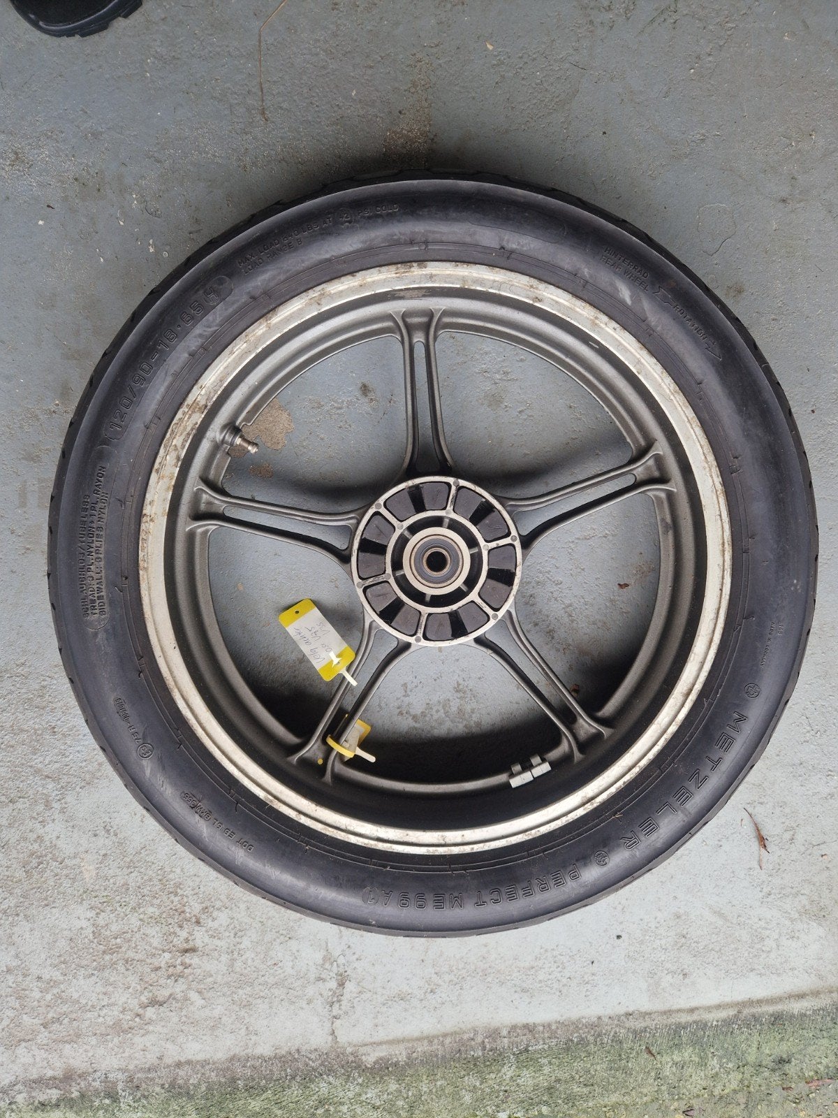 Velg,achter Moto Guzzi, Ophalen of Verzenden, Gebruikt