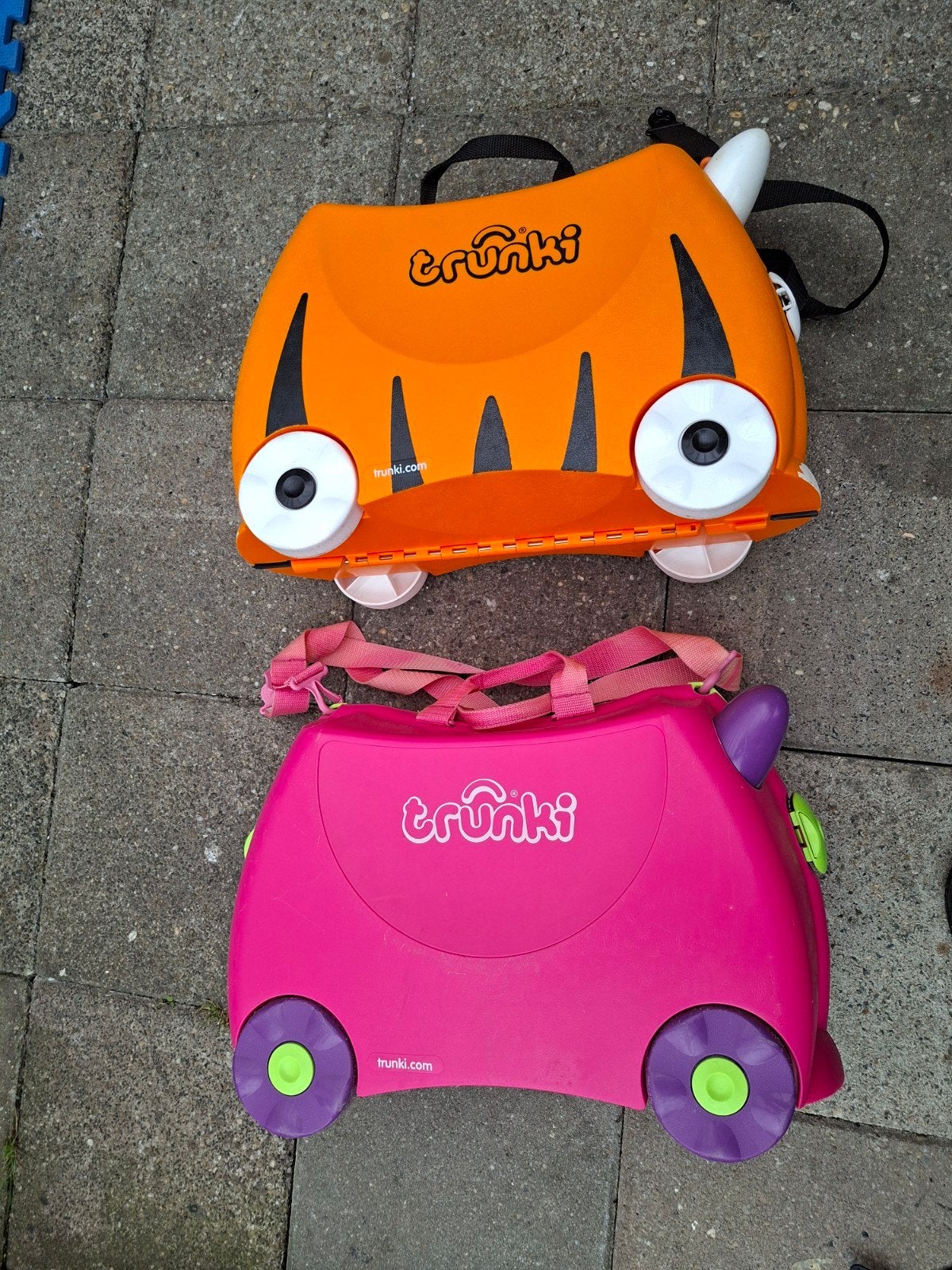 trunki, Ophalen, Hard kunststof, Minder dan 50 cm, Zo goed als nieuw