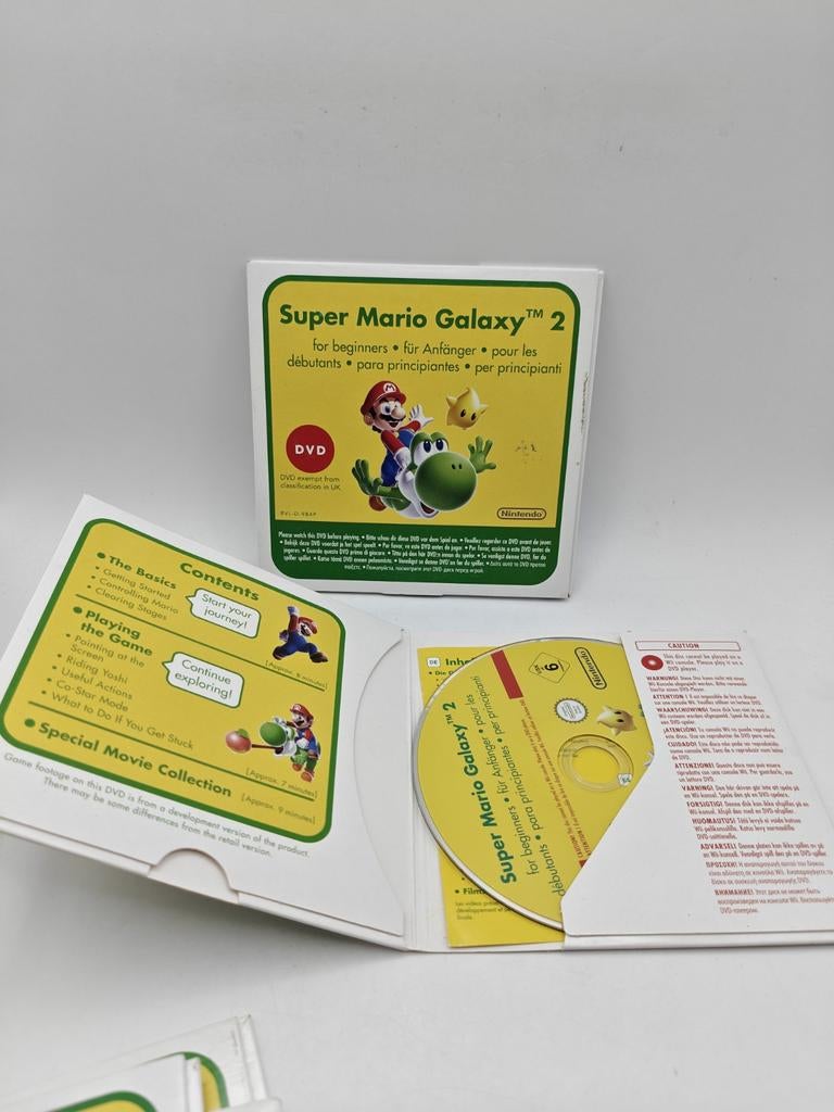 Super Mario Galaxy 2 DVD wii, Nintendo, 1 speler, Zo goed als nieuw, Vanaf 3 jaar