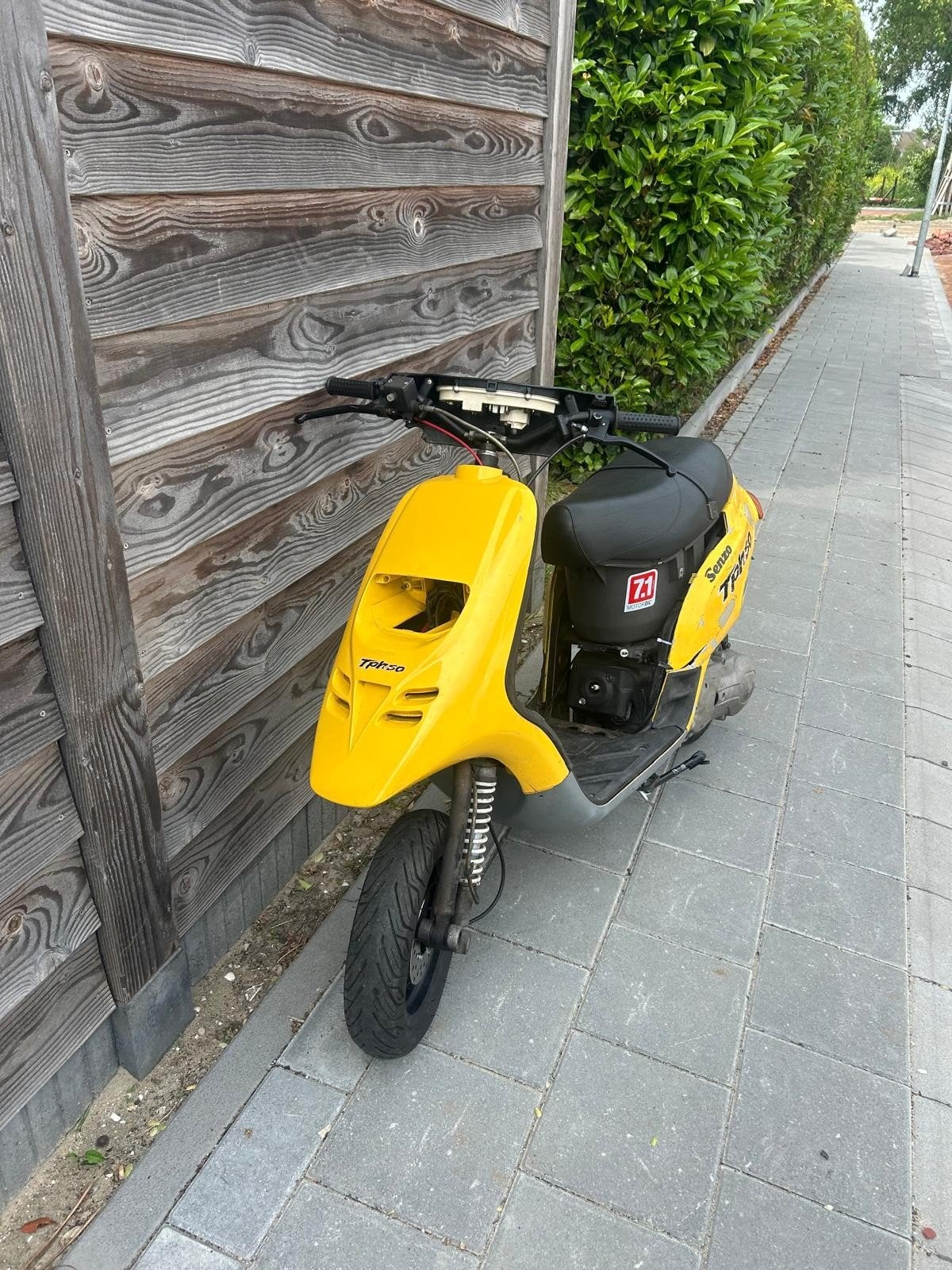 Piaggio typhoon 1995 met Duitse pap 172 WAARDEPEILING!, Piaggio, Tweetakt, Gebruikt, Ophalen of Verzenden