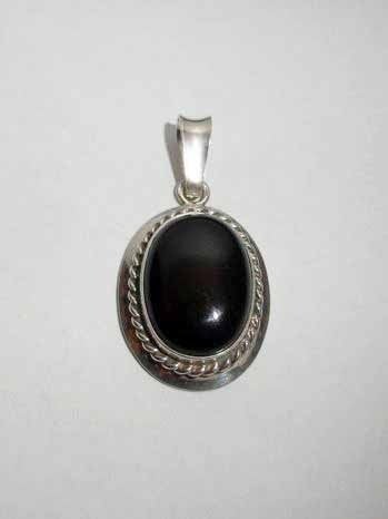 Hanger Onyx 835 zilver, Verzenden, Zo goed als nieuw