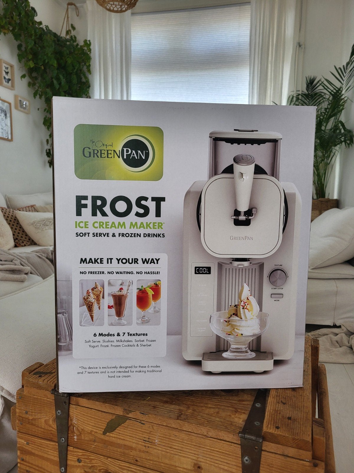 GreenPan Frost IJsmachine - Nieuw in doos!, Ophalen of Verzenden, Nieuw