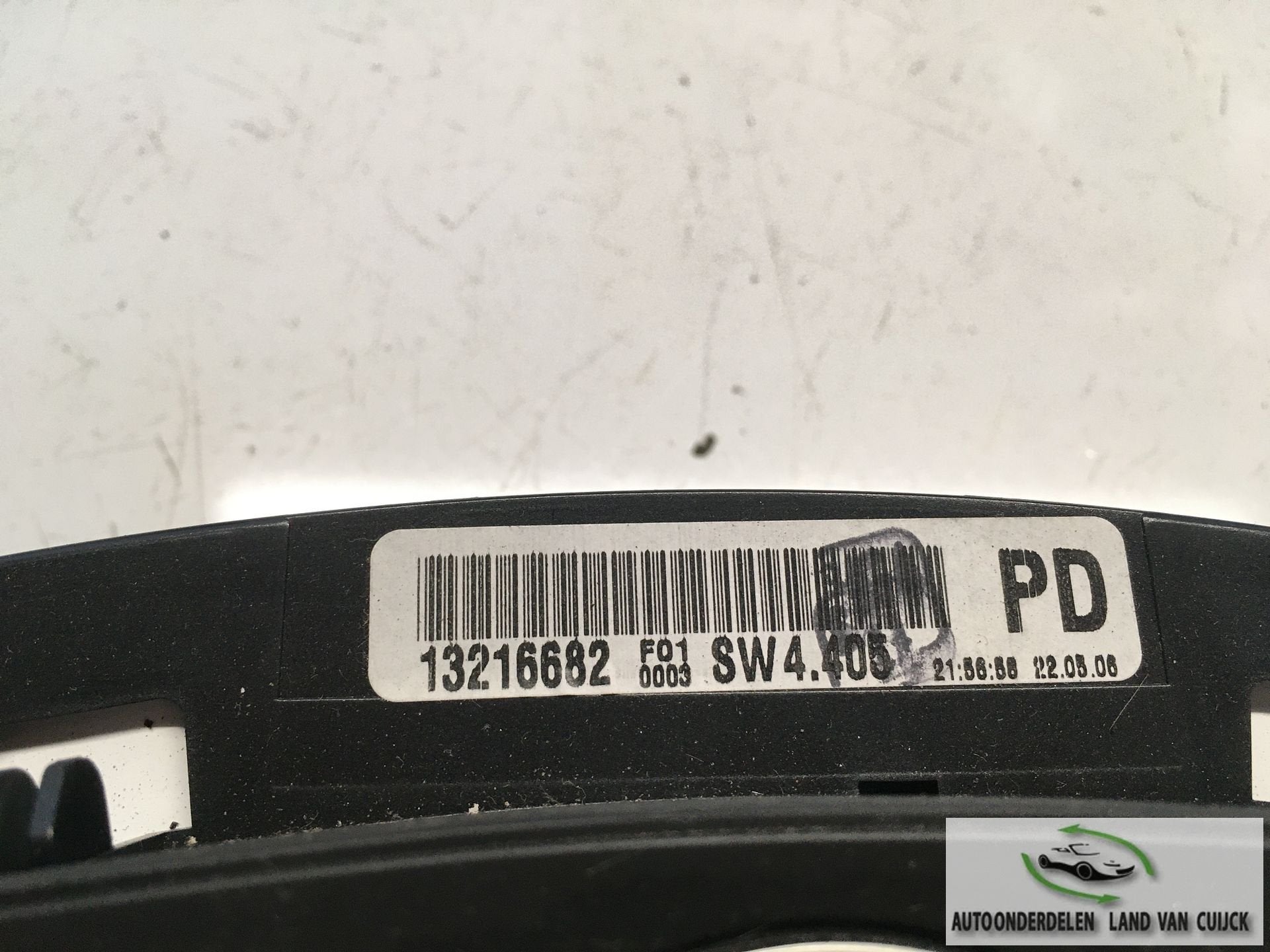 Opel Zafira 1.6 B 2006 2500091   Km Tellerklok 13216682, Gebruikt, -, -, Ophalen of Verzenden
