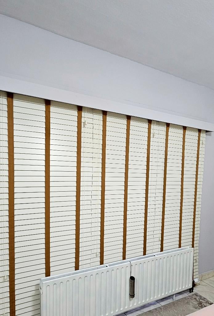 Hunter douglas houten jaloezieën, Ophalen, 200 cm of meer, Luxe interior, 50 tot 100 cm