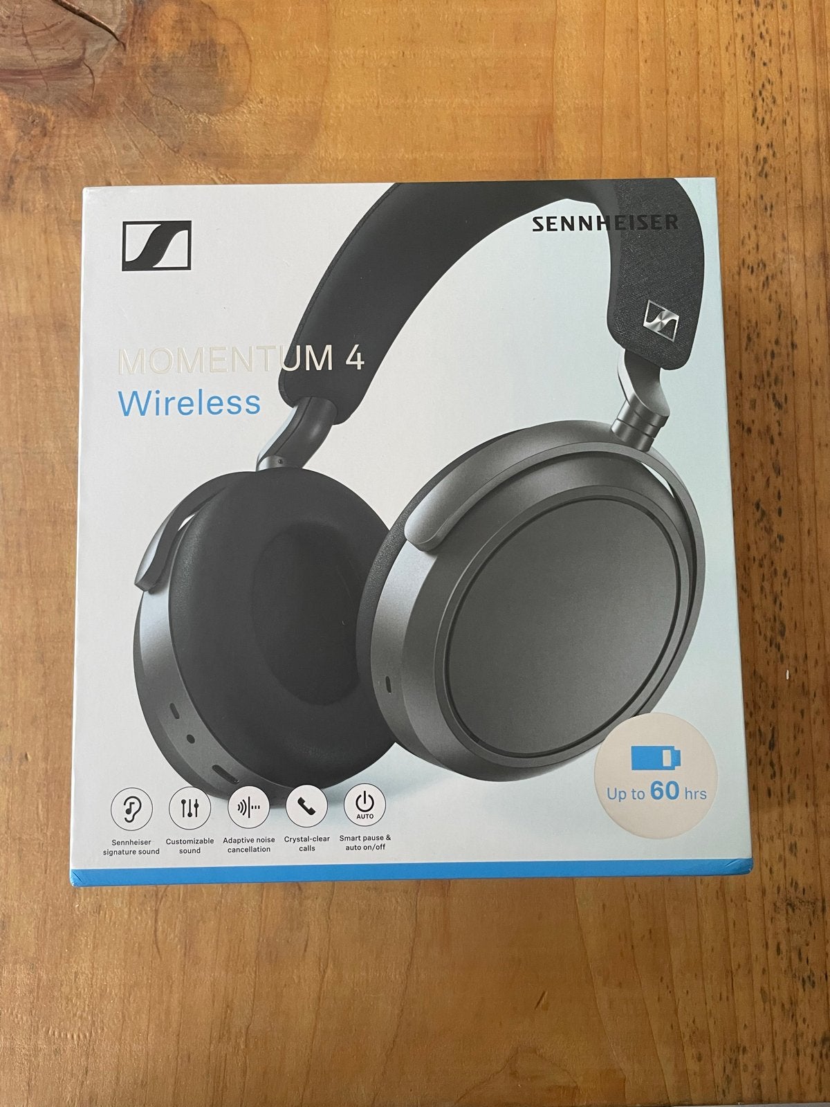 Sennheiser Momentum 4 Graphite, Audio, Tv en Foto, Koptelefoons, Ophalen, Sennheiser, Bluetooth, Nieuw