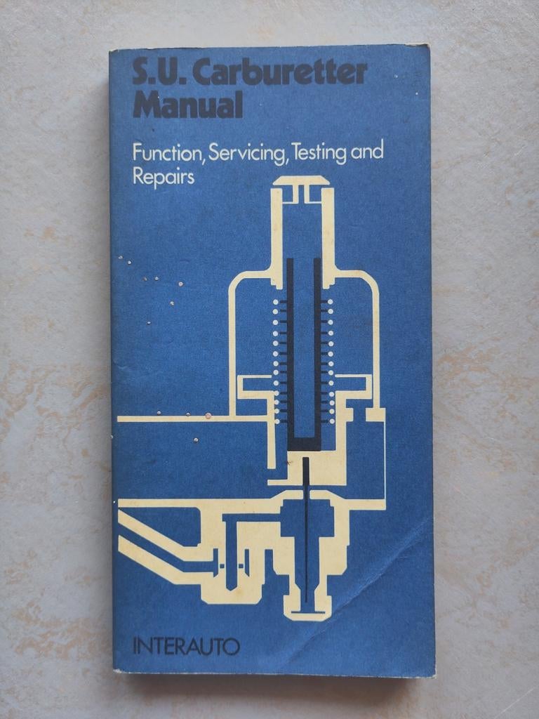 S.U. Carburetter Manual - Interauto, Ophalen of Verzenden, Gelezen, Algemeen, Interauto
