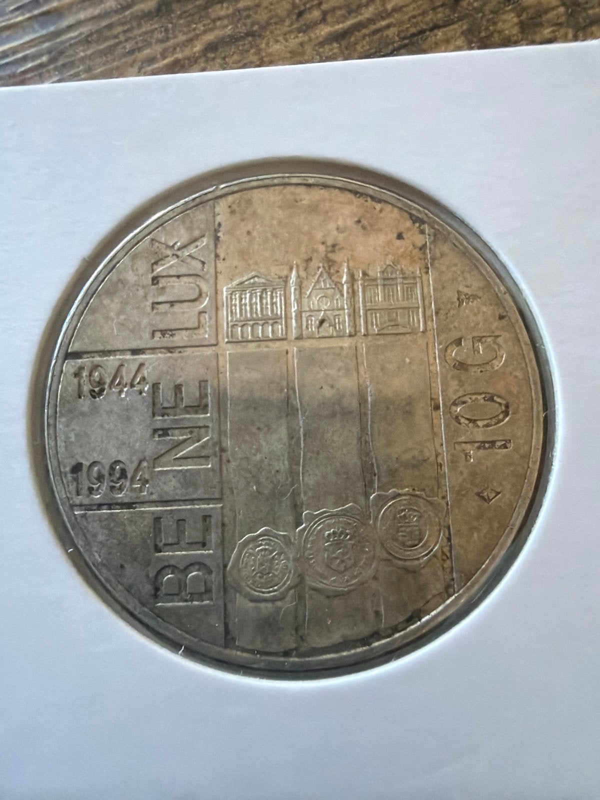 Zilveren Benelux munt 1944-1994 Koningin Beatrix, Koningin Beatrix, Zilver, Losse munt, Overige waardes