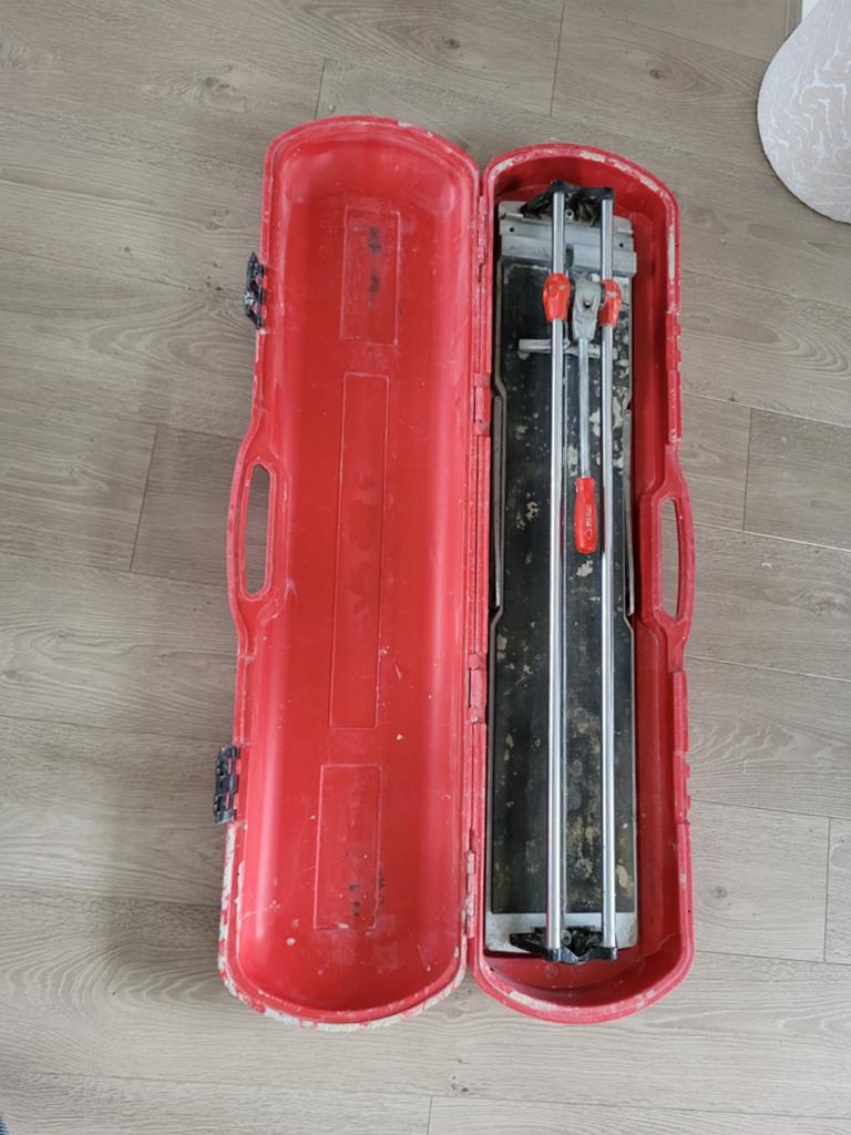 Rubi Speed tegelsnijder in koffer, Ophalen, Gebruikt, Overige typen, 10 m² of meer
