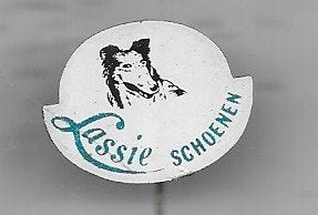 LASSIE SCHOENEN SPELD, Ophalen of Verzenden, Gebruikt, Overige onderwerpen, Speldje of Pin