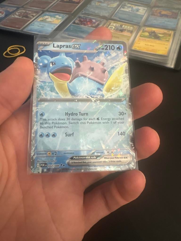Lapras ex 022/088 Perfect Order Pokémon Kaart, Hobby en Vrije tijd, Verzamelkaartspellen | Pokémon, Ophalen of Verzenden, Zo goed als nieuw
