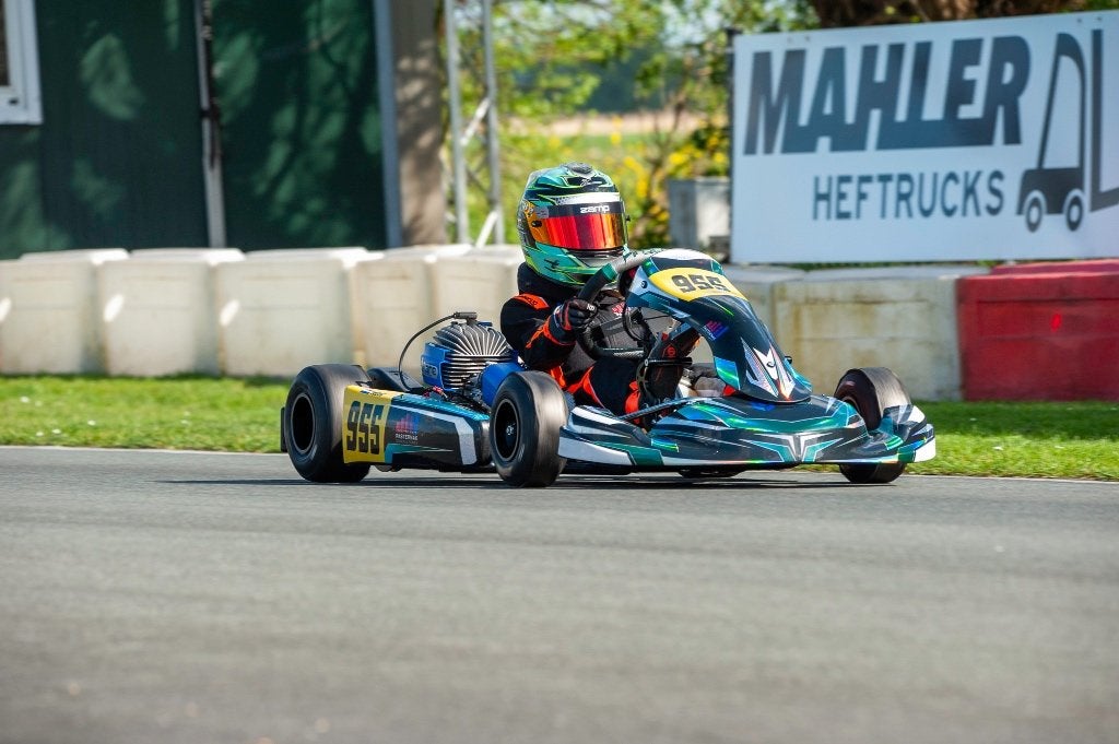 Falcon (Parolin) mini kart, Ophalen, Gebruikt, Kart