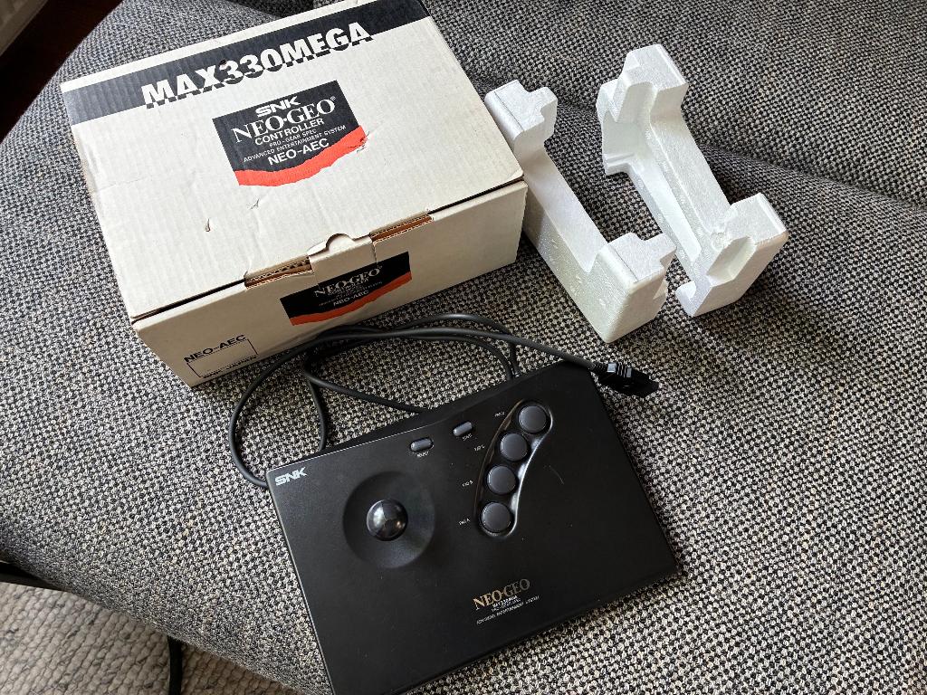 SNK Neo-Geo Controller - original - boxed - NEO-AEC, Spelcomputers en Games, Gebruikt, Nintendo, Overige typen, Overige merken