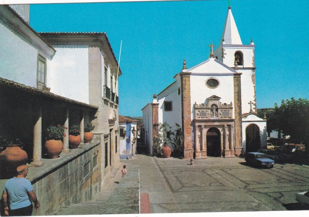 Portugal obidos, igreja de santa maria, Verzamelen, Verzenden, 1960 tot 1980, Ongelopen, Overig Europa