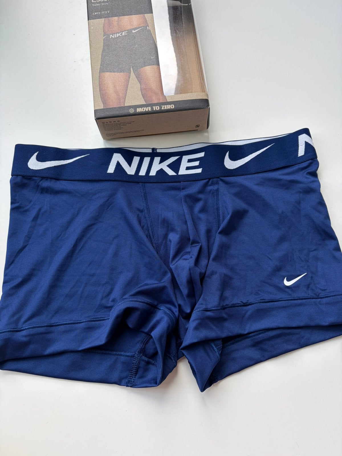 Nike Microfiber Boxershort Nieuw, Kleding | Heren, Ondergoed, Verzenden, Blauw, Boxer
