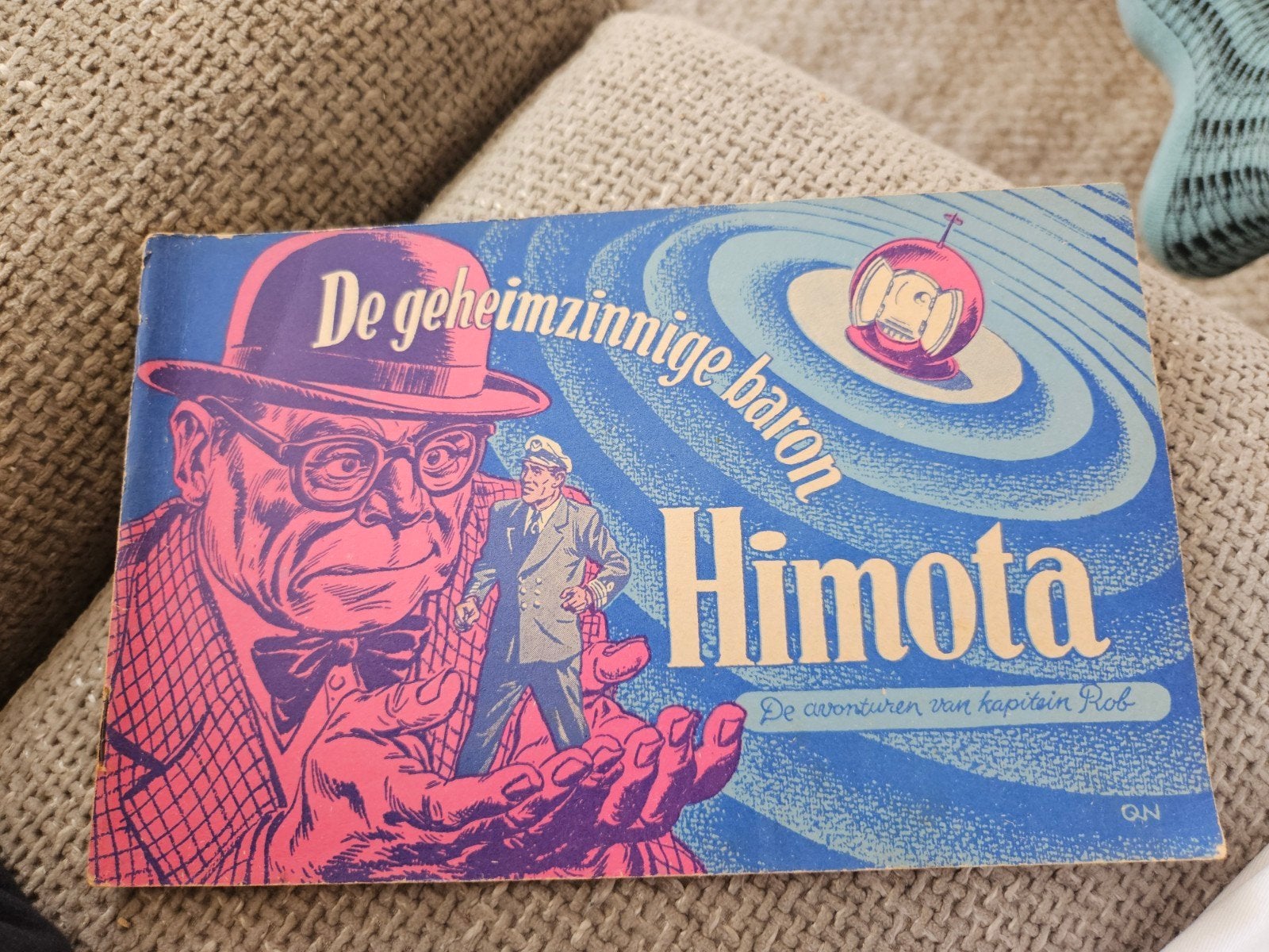 De geheimzinnige baron - Hinota (Kapitein Rob), Ophalen of Verzenden, Gelezen, Hinota