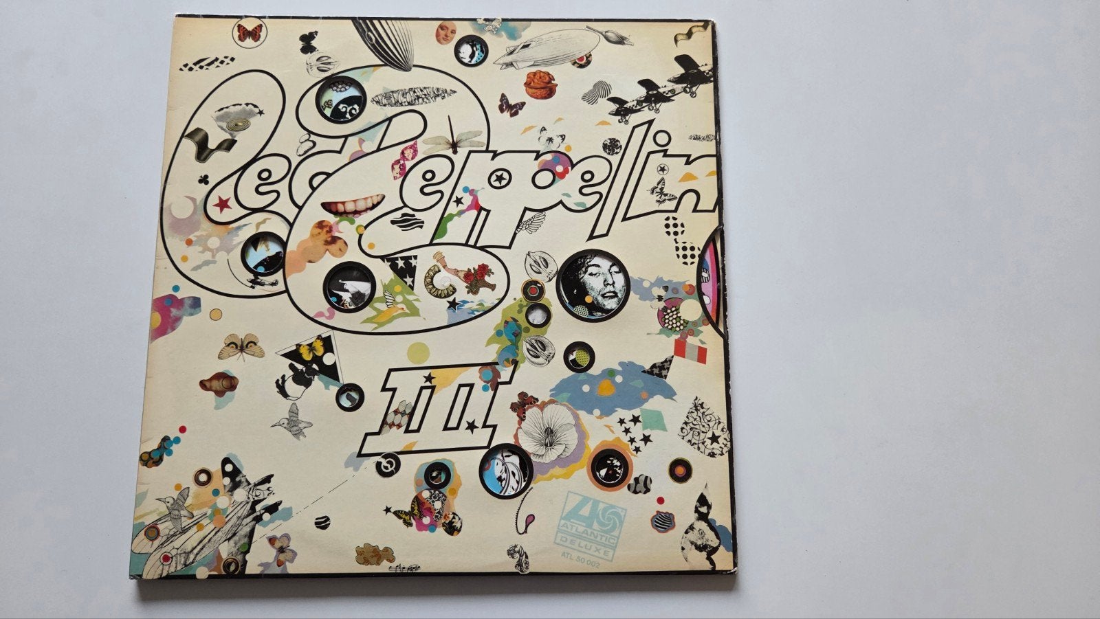 Led Zeppelin III vinyl album 1973 Germany, LP, Rock, Gebruikt, Verzenden