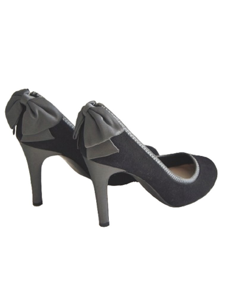 Lela Rose pumps, sexy high heels met strikje, zwart Mt. 38.5, Kleding | Dames, Zwart, Ophalen of Verzenden, Zo goed als nieuw