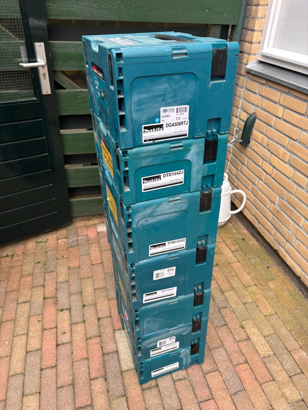 Makita Mbox koffers voor gereedschap - Set van 7, Doe-het-zelf en Verbouw, Ophalen of Verzenden, Gebruikt
