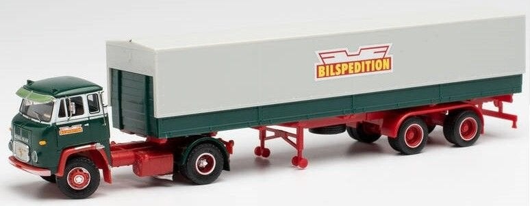 Scania LB 76 Pl.Sz. Bilspedition, Nieuw, Ophalen of Verzenden, Bus of Vrachtwagen, Herpa