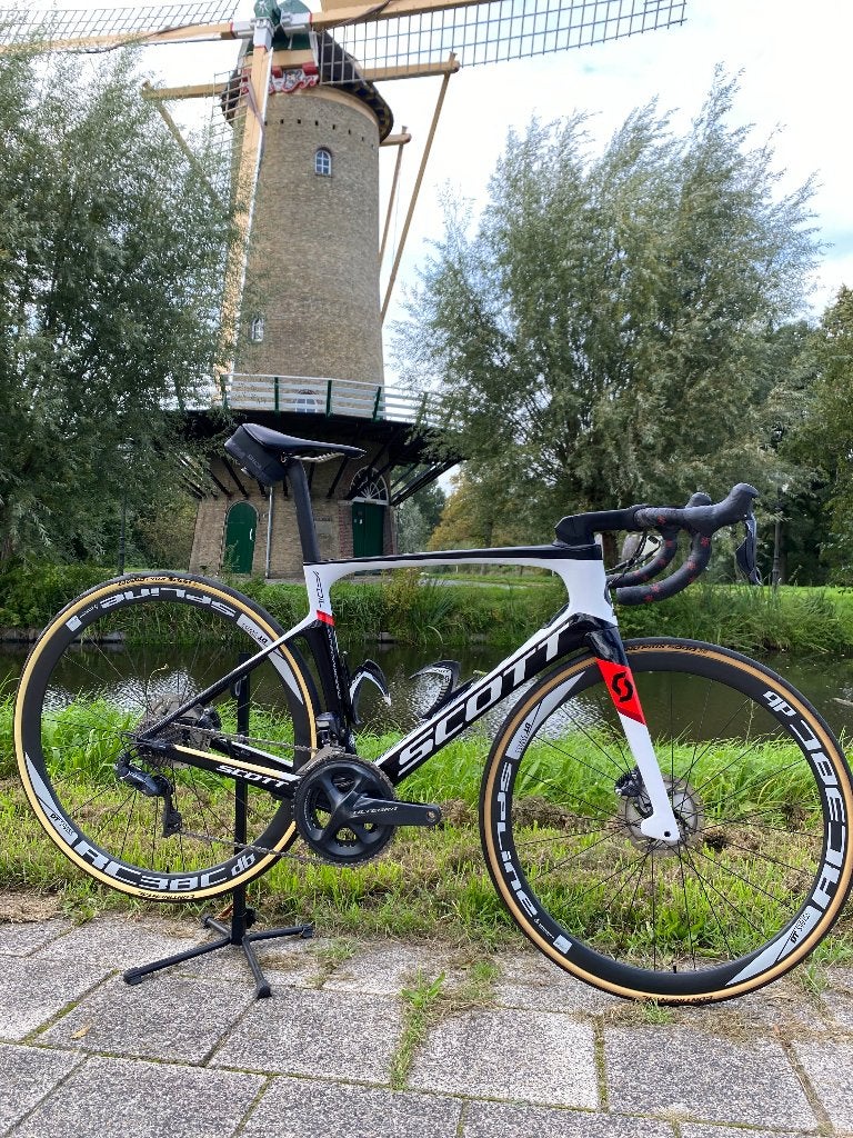 Scott Foil 10 Disc Ultegra Di2 M 54cm racefiets, 28 inch, Gebruikt, Carbon, Heren