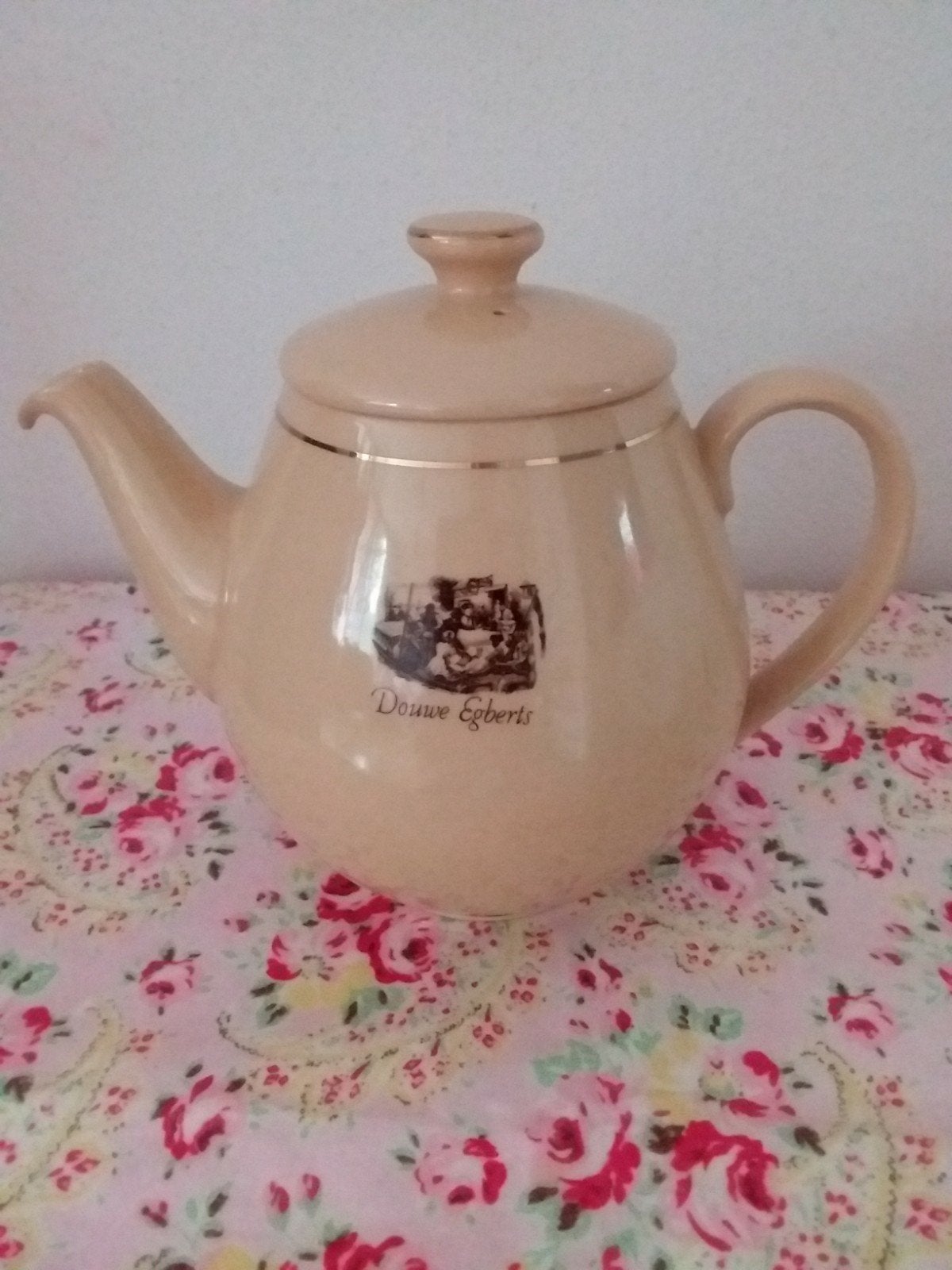 Vintage Douwe Egberts koffiepot, Antiek en Kunst, Ophalen of Verzenden