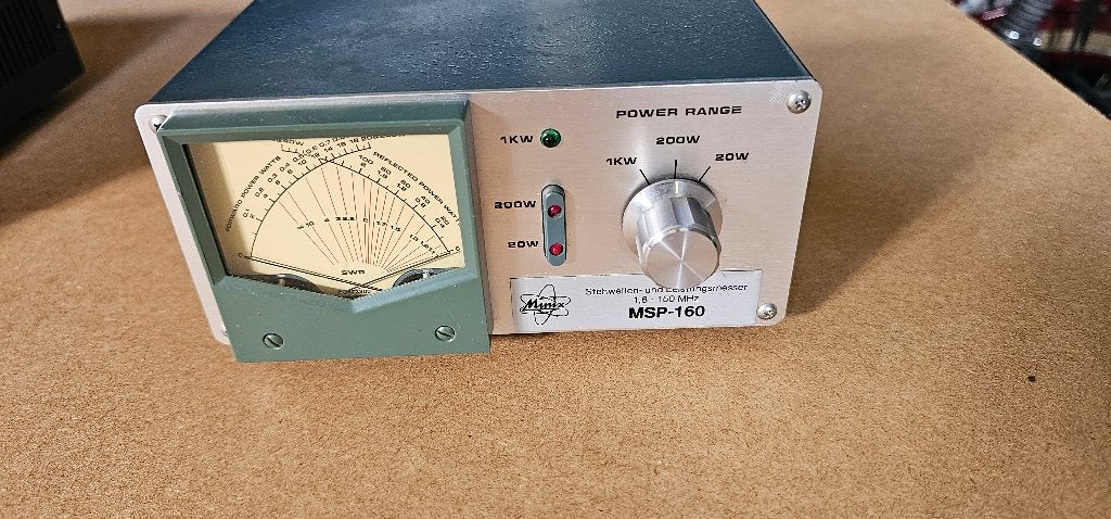MAXX MSP-160, een SWR- en vermogensmeter, Ophalen of Verzenden, Gebruikt, Zender en Ontvanger