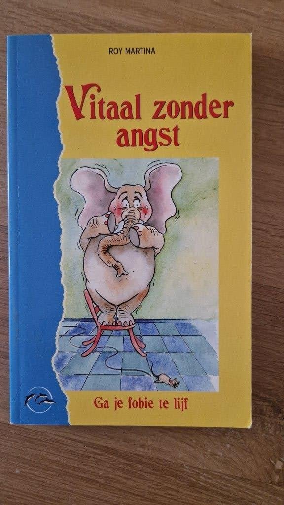 Vitaal zonder angst -Roy Martina  als nieuw, Sociale psychologie, Nieuw, Ophalen of Verzenden, Roy Martina