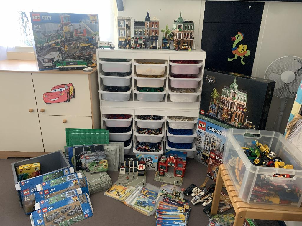 Verzameling, heel veel lego oud en nieuw, Ophalen, Gebruikt, Overige thema's, Lego