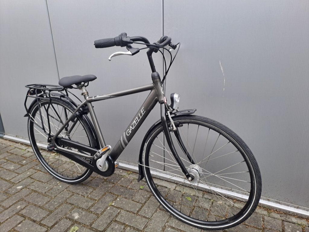 28 inch Gazelle jongens fiets /50cm, Gebruikt, Versnellingen, Gazelle Esprit, Trommelrem