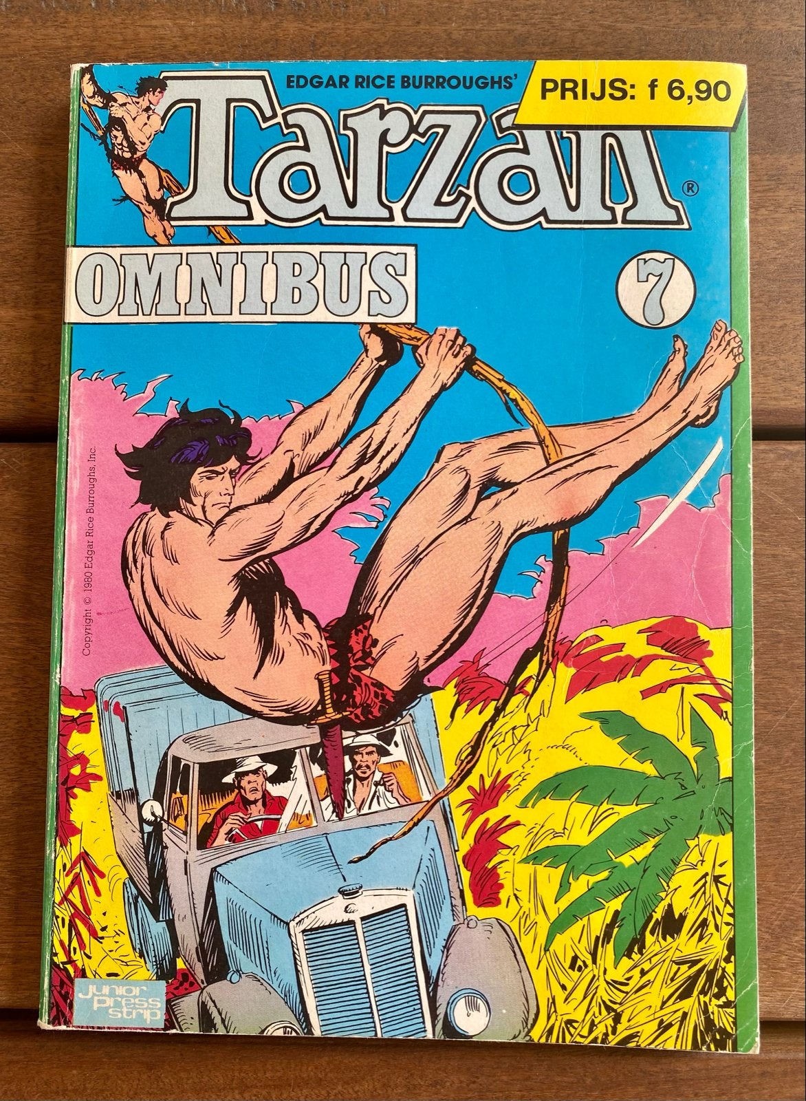 Tarzan Omnibus 7 - Edgar Rice Burroughs Stripboek, Boeken, Stripboeken, Eén stripboek, Ophalen of Verzenden, Gelezen