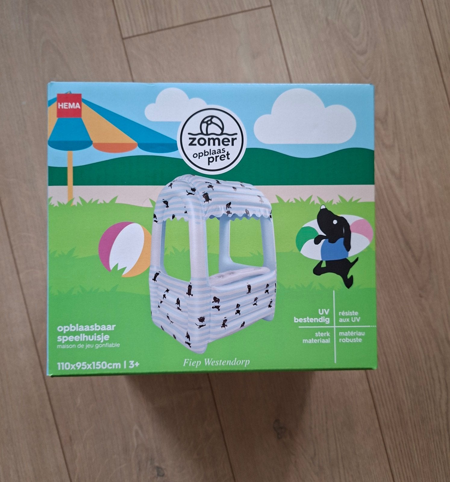 Hema Opblaasbaar Speelhuisje Fiep Westendorp UV-bestendig, Ophalen of Verzenden, Nieuw