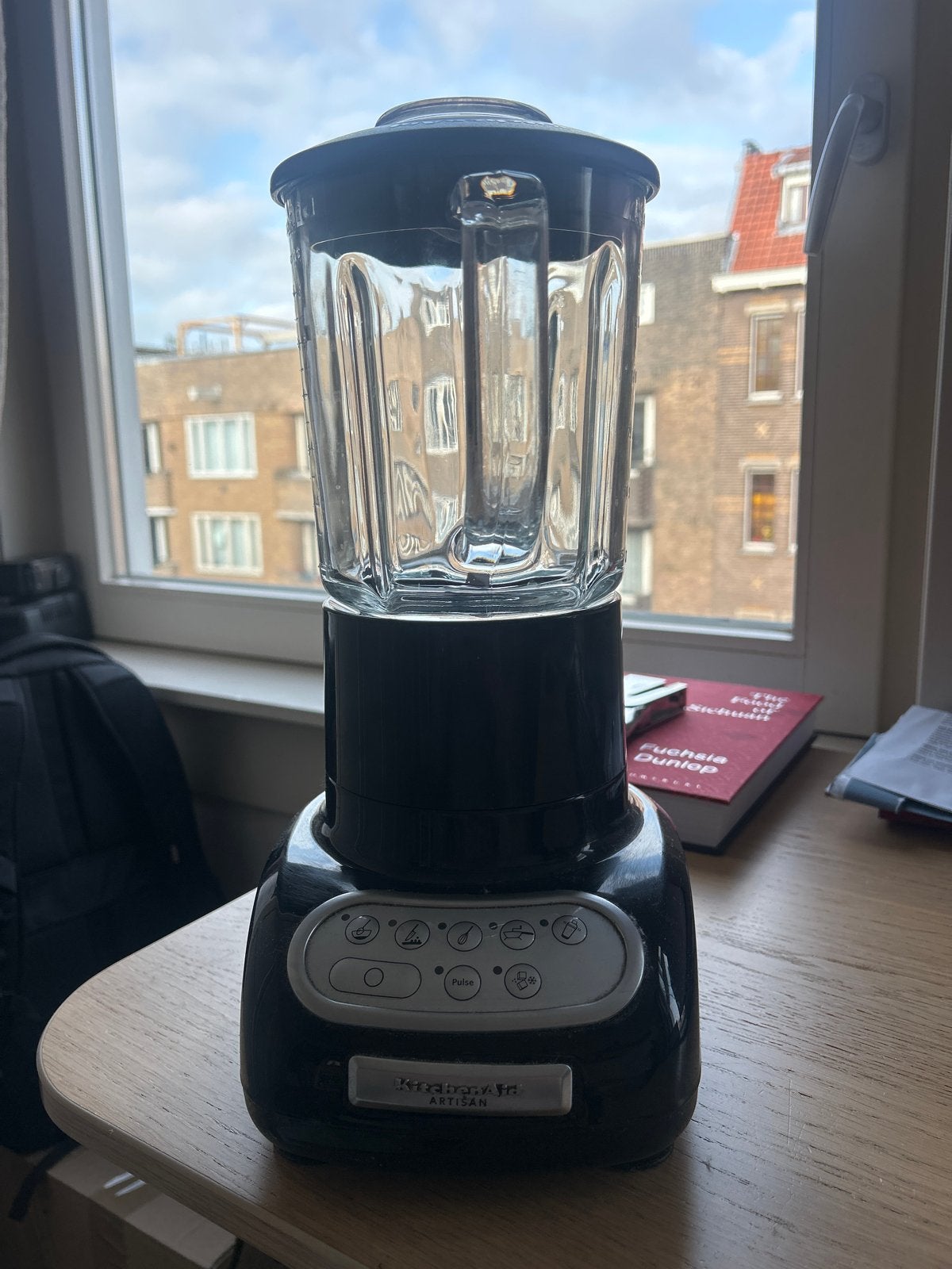 KitchenAid Artisan Blender - Zwart-5KSB5553E0B, Ophalen, Gebruikt, Blender