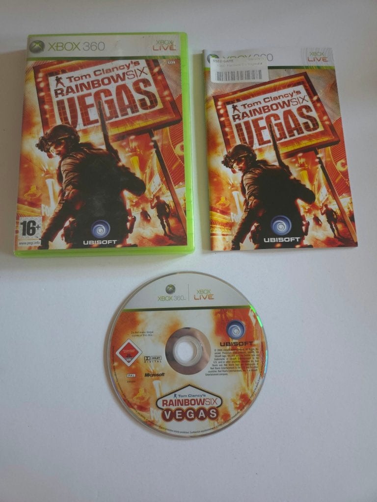 Xbox 360 - Tom Clancy's Rainbow Six Vegas - 11449, Shooter, 1 speler, Ophalen of Verzenden, Zo goed als nieuw