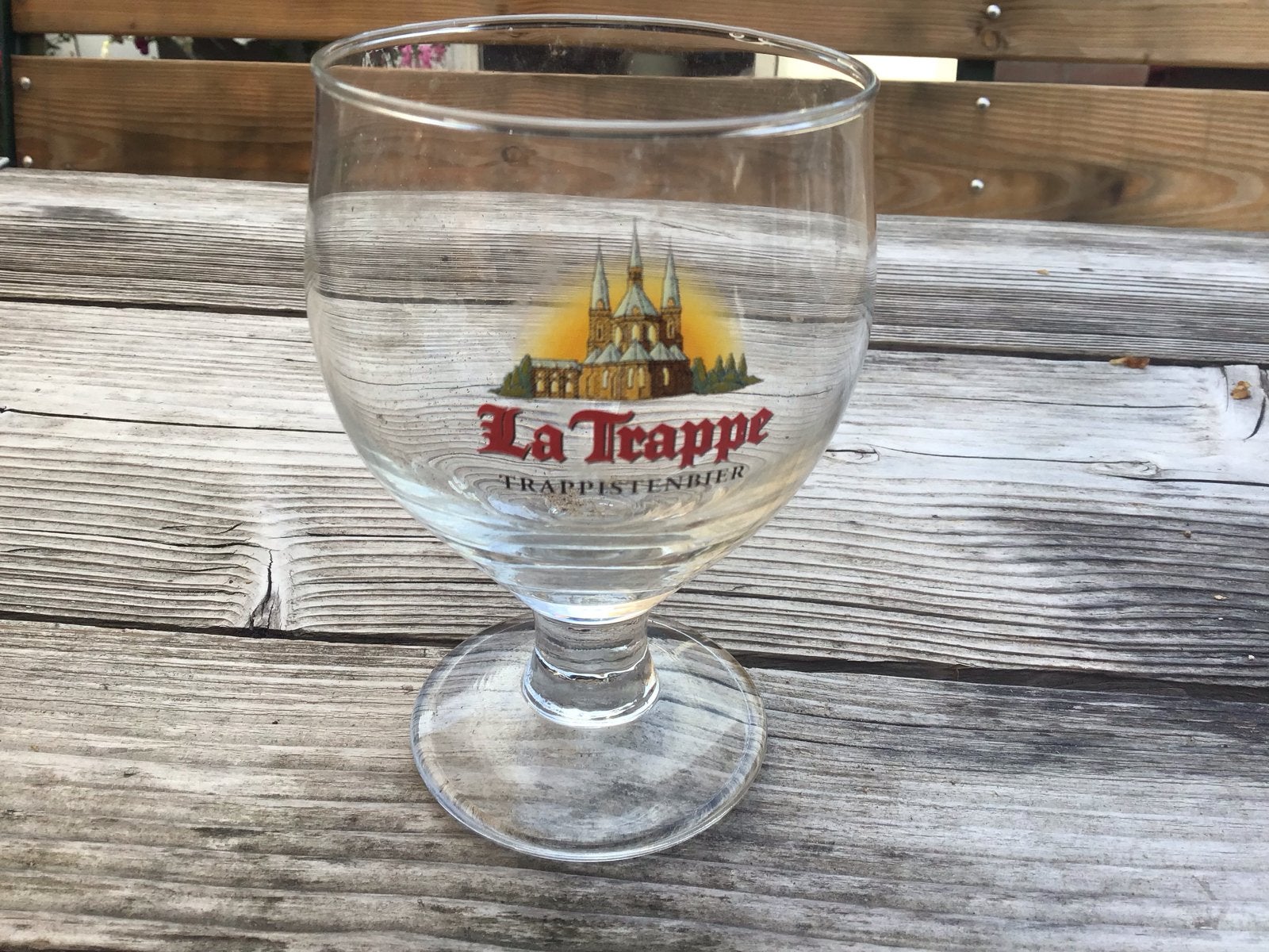 La Trappe Trappistenbier Glas - Zo goed als nieuw, Verzamelen, Ophalen of Verzenden, Zo goed als nieuw