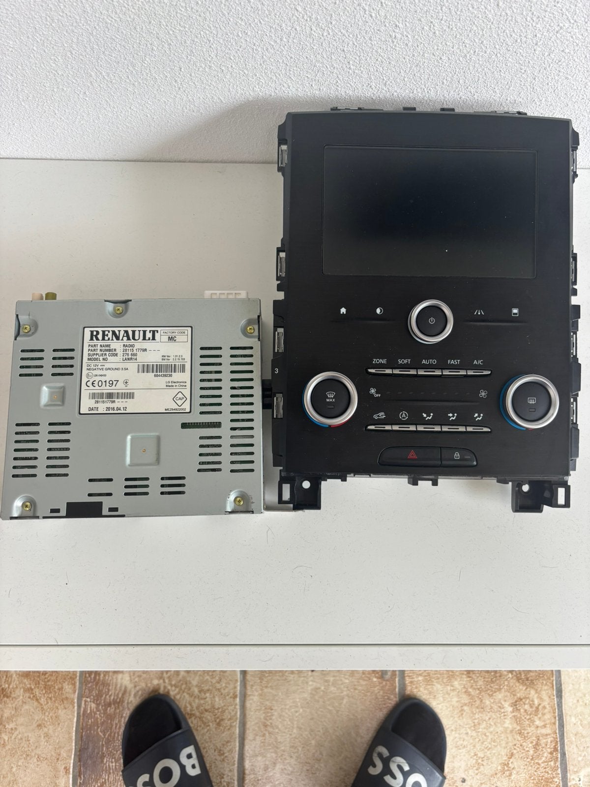 Renault megane Rlink2 radio compleet, Ophalen of Verzenden, Zo goed als nieuw