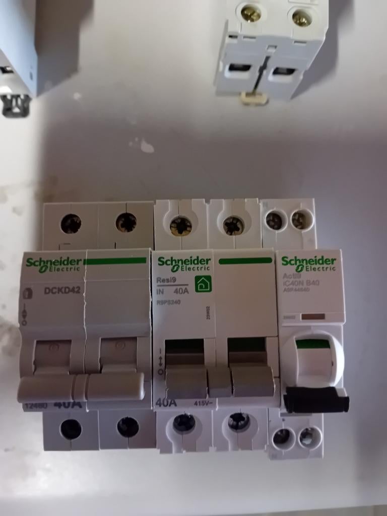 Schneider Electric Groepenkast Componenten 40A, Ophalen of Verzenden, Gebruikt