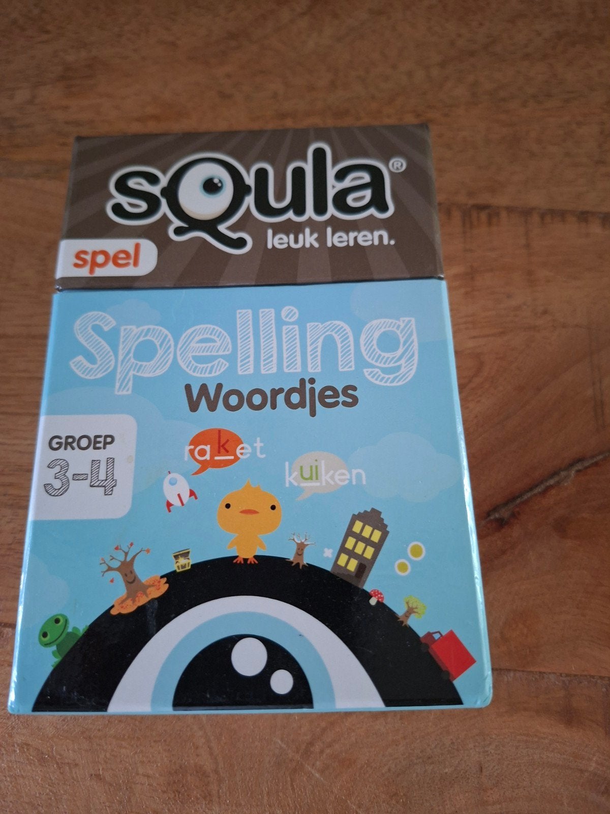 Squla Spelling Woordjes Groep 3-4 Leerkaarten, Ophalen of Verzenden, Zo goed als nieuw, Taal en Lezen