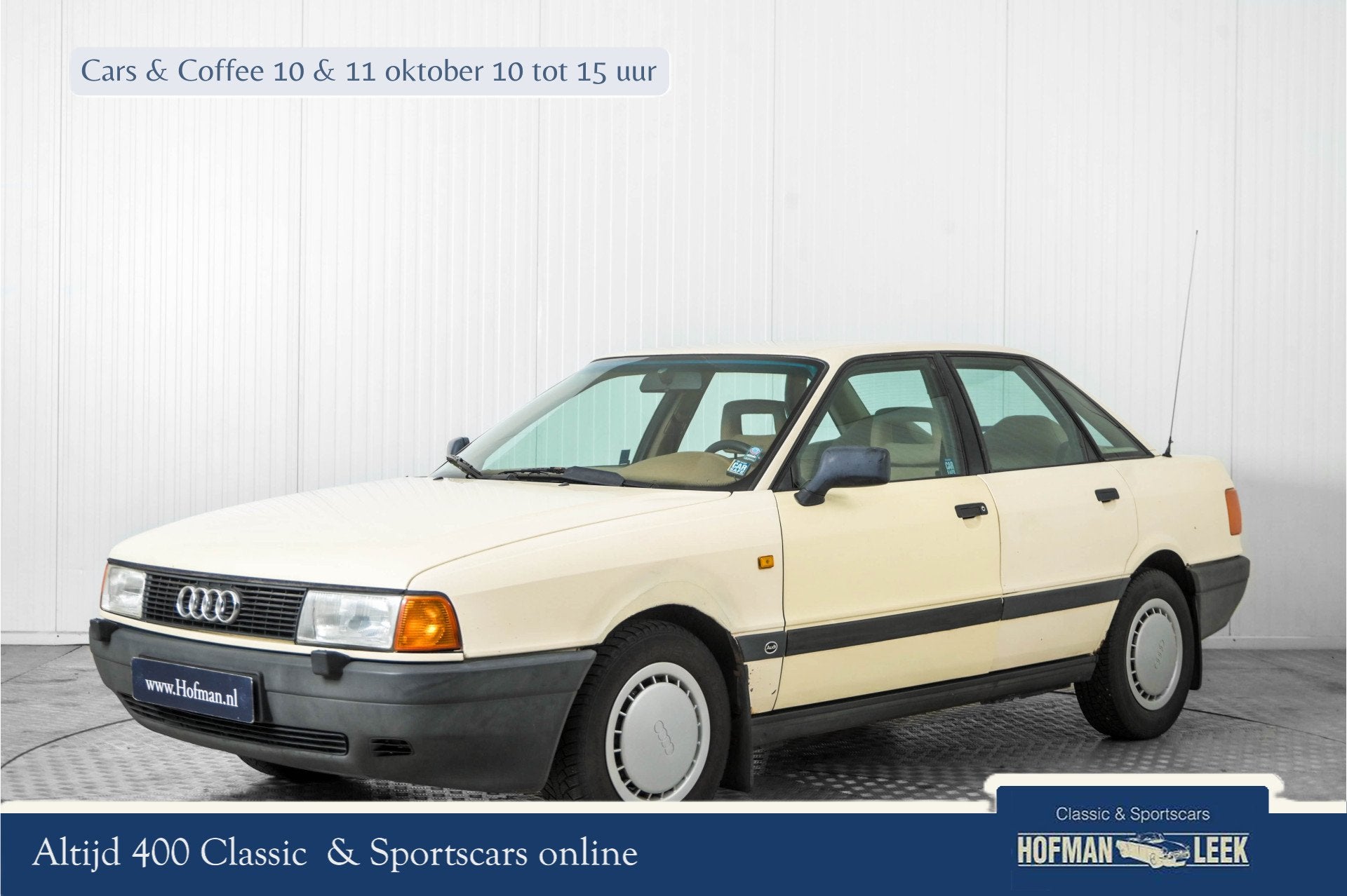 Audi 80 1.8 (bj 1987), Auto's, Voorwielaandrijving, 1043 kg, Gebruikt, 4 cilinders