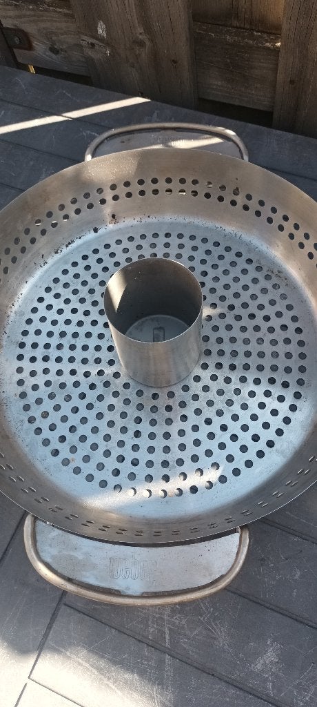 Weber gbs gevogelte stomer, Ophalen, Zo goed als nieuw, WEBER BBQ